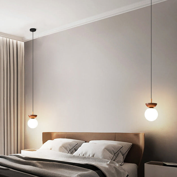 Japanische Stil Deckenlampe | Kugelform | LED | Energiesparend | Verstellbar-Luzern Mode