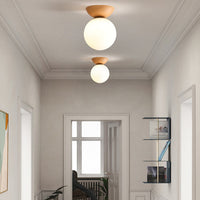 Japanische Stil Deckenlampe | Kugelform | LED | Energiesparend | Verstellbar-Luzern Mode