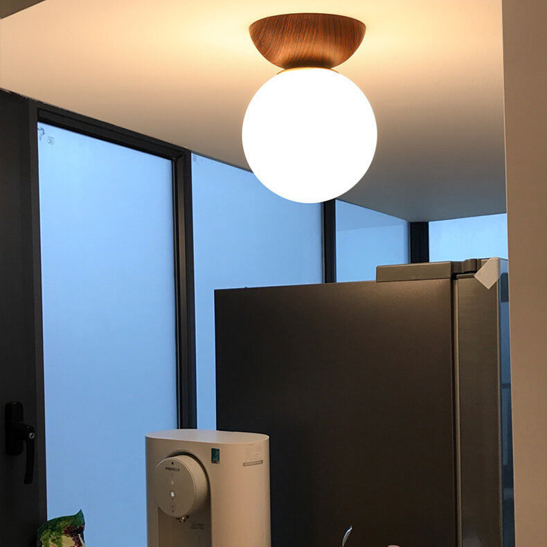 Japanische Stil Deckenlampe | Kugelform | LED | Energiesparend | Verstellbar-Luzern Mode