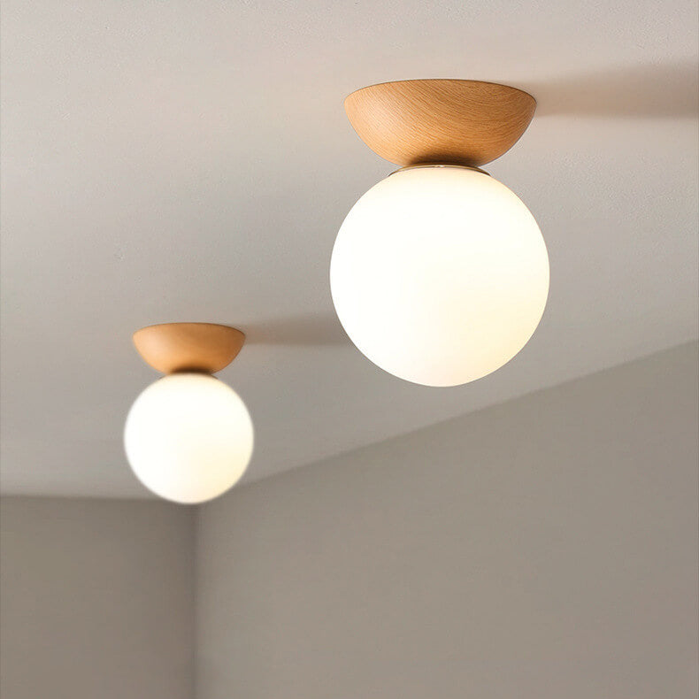 Japanische Stil Deckenlampe | Kugelform | LED | Energiesparend | Verstellbar-Luzern Mode