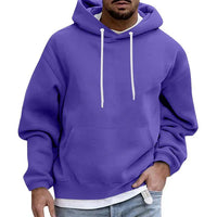 Oversize-Herrenhoodie mit Kängurutasche – Herbstedition Matteo
