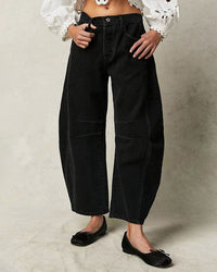 Damen-Jeans im Barrel-Schnitt – Maribel Herbstedition