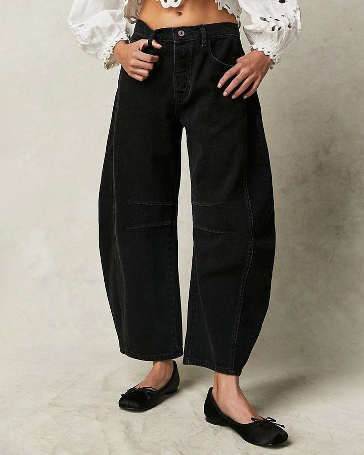 Damen-Jeans im Barrel-Schnitt – Maribel Herbstedition