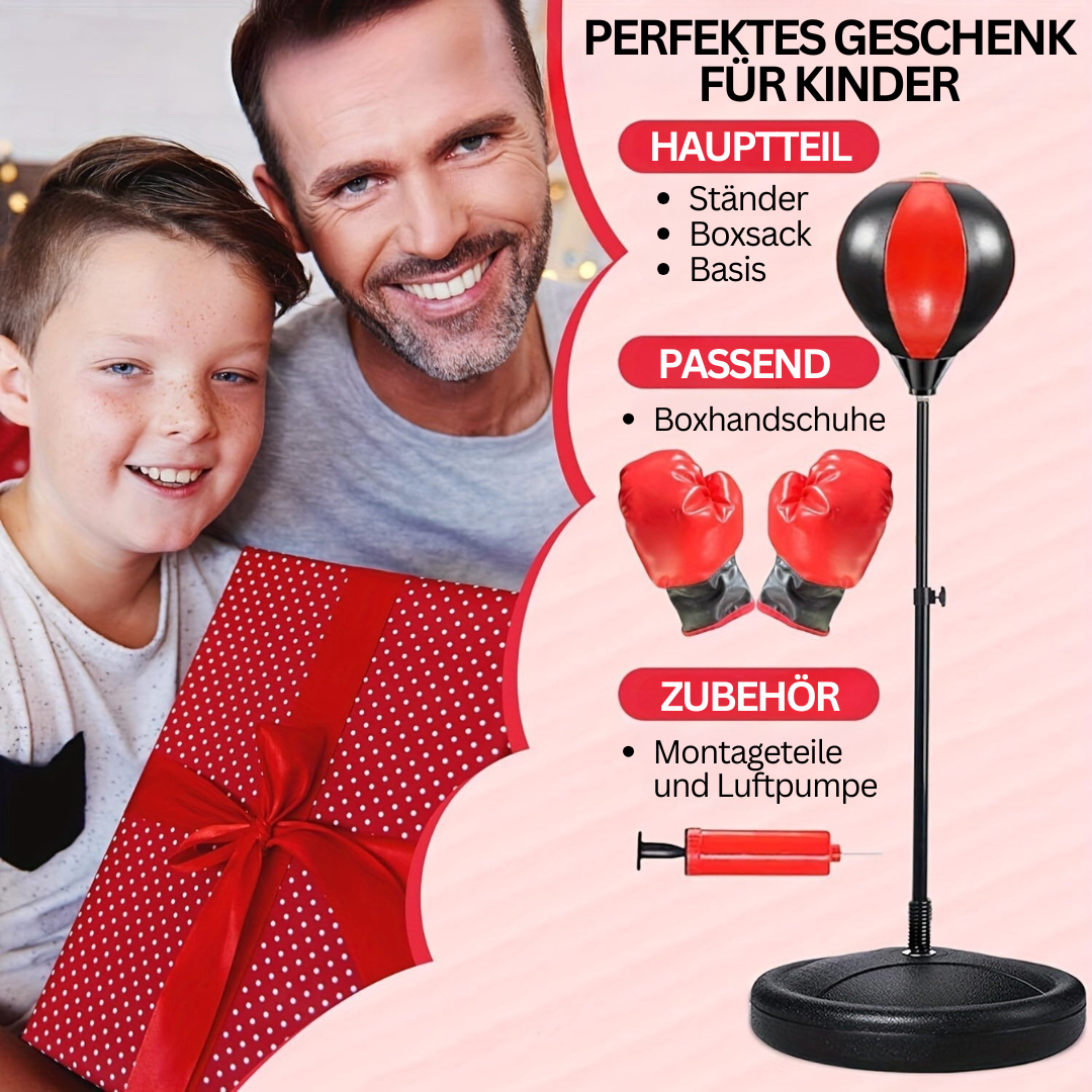 Junior Boxsack-Set | Verstellbar Vielseitig Sport Kinder Bewegung-Luzern Mode