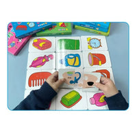 Karten-Memo-Spiel für Kinder – Fördert spielerisch Gedächtnis & Konzentration (1+1 Gratis)