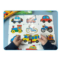 Karten-Memo-Spiel für Kinder – Fördert spielerisch Gedächtnis & Konzentration (1+1 Gratis)