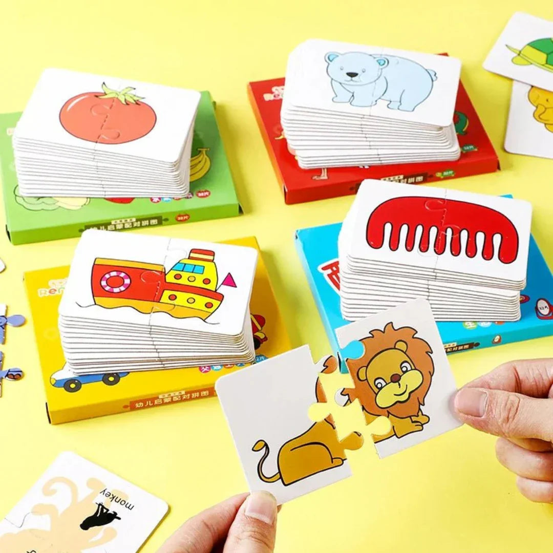 Karten-Memo-Spiel für Kinder – Fördert spielerisch Gedächtnis & Konzentration (1+1 Gratis)