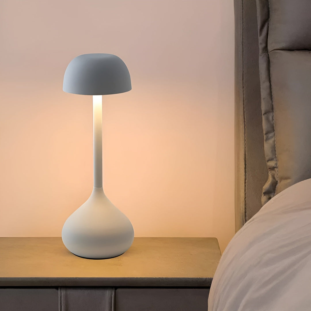 Tischlampe | Pilz Dimmbar Kabellos Stilvoll Langlebig LED Einzigartig-Luzern Mode