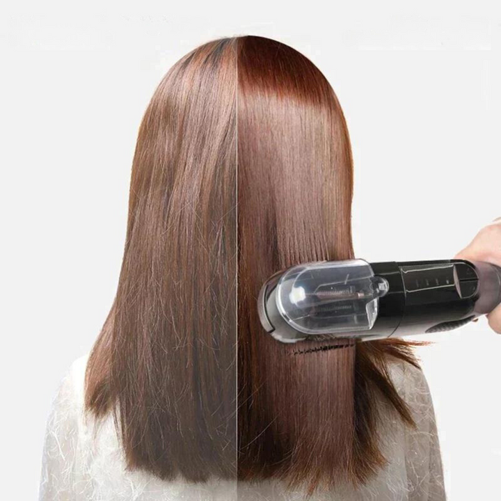 Haarglätter Bürste mit Ionen-Technologie für glattes Haar-Luzern Mode
