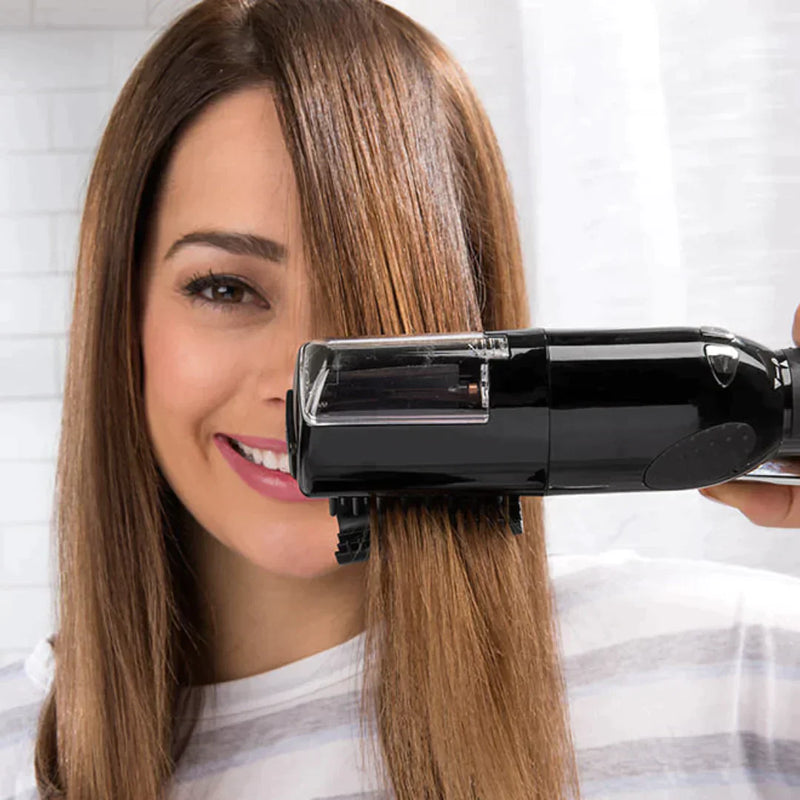 Haarglätter Bürste mit Ionen-Technologie für glattes Haar-Luzern Mode