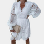 Kanten Midi-Kleid mit Blumenmuster – Eliane