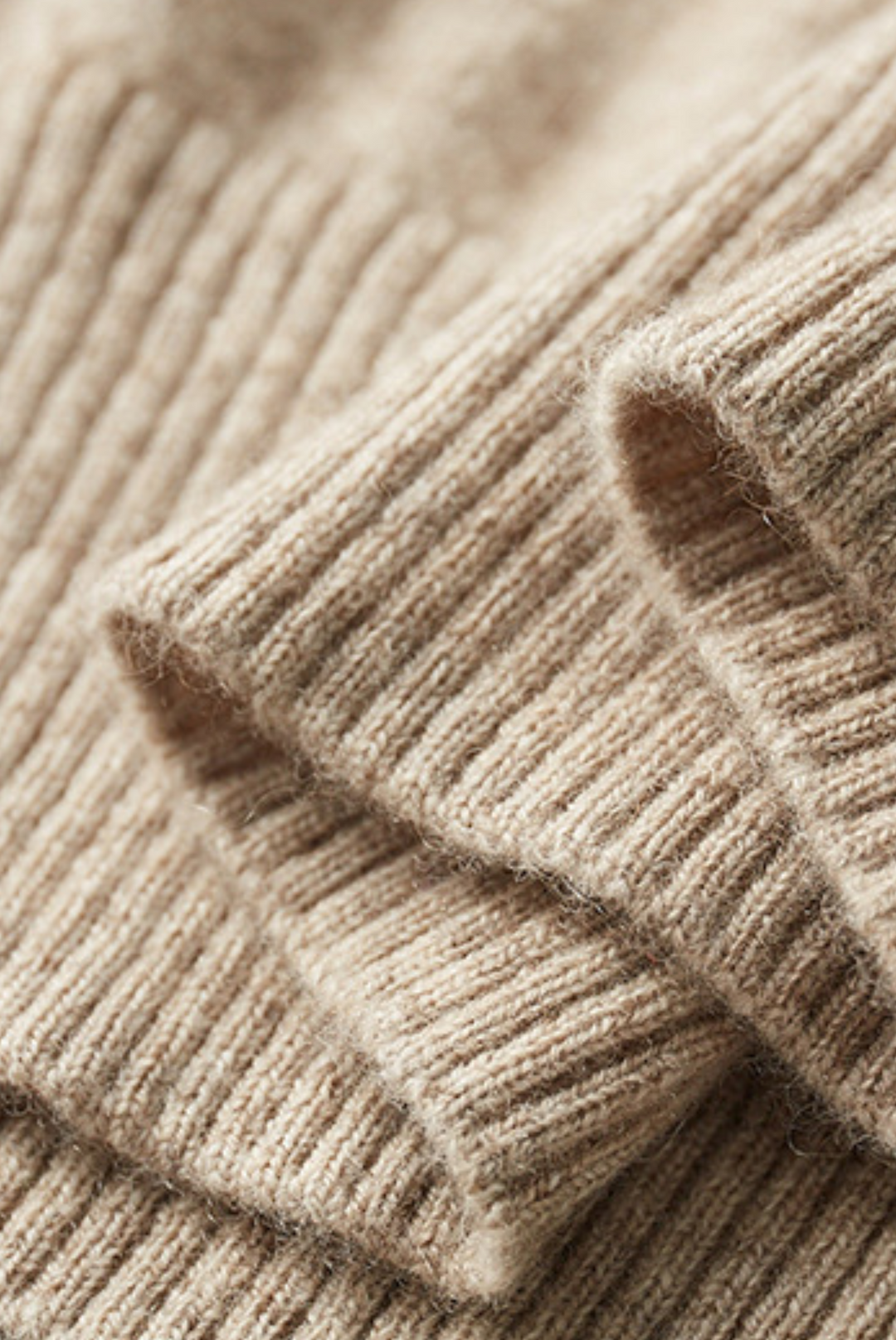 Herren Cashmere Merinowolle Jogginganzug | Beige | 2-teilig | Locker sitzend-Luzern Mode