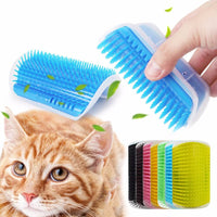 Katzenbürste | Ecke Selbstpflege Komfortabel Massage Beruhigend-Himmelblau-9x13cm-Luzern Mode
