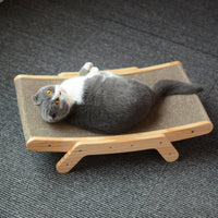 Katzen Kratzbett | Nachhaltig Komfortabel Stilvoll Luxus Weich Sicher-Luzern Mode