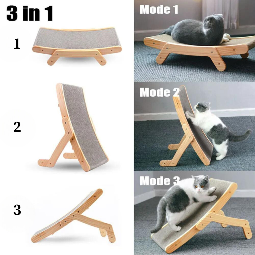 Katzen Kratzbett | Nachhaltig Komfortabel Stilvoll Luxus Weich Sicher-Luzern Mode