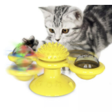 Katzen Spielstation | Nachhaltig Drehend Interaktiv Kratzen Beißen-Luzern Mode