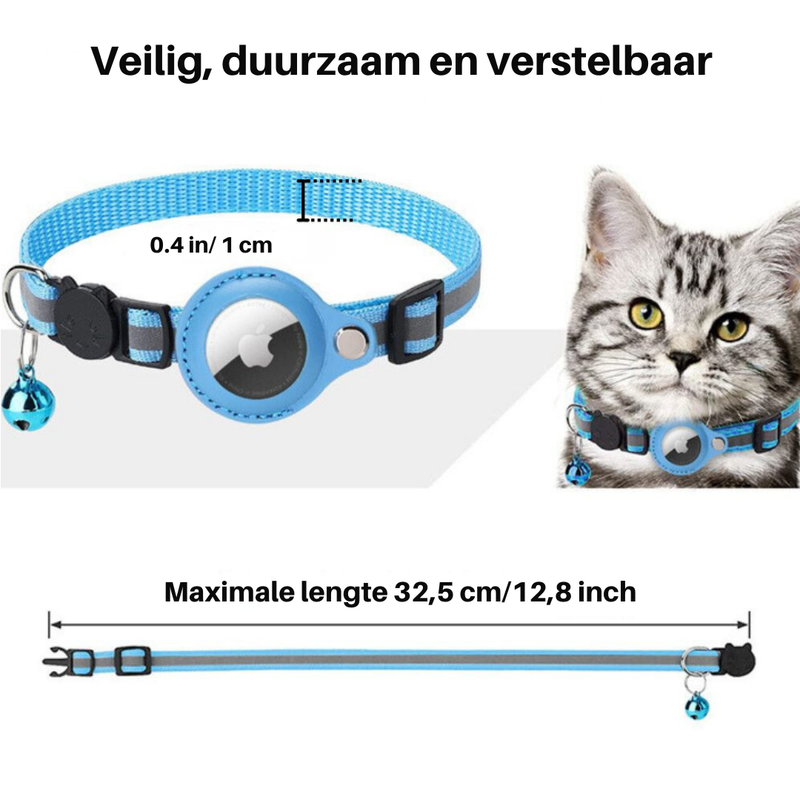 Katzenhalsband | GPS-Tracker Sicher Langlebig Robust Reflektierend-Luzern Mode