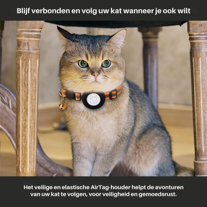 Katzenhalsband | GPS-Tracker Sicher Langlebig Robust Reflektierend-Luzern Mode