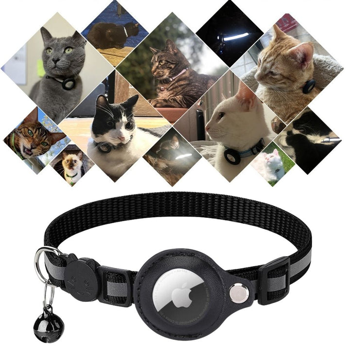 Katzenhalsband | GPS-Tracker Sicher Langlebig Robust Reflektierend-Luzern Mode