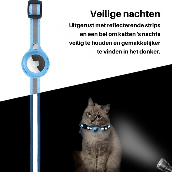 Katzenhalsband | GPS-Tracker Sicher Langlebig Robust Reflektierend-Luzern Mode