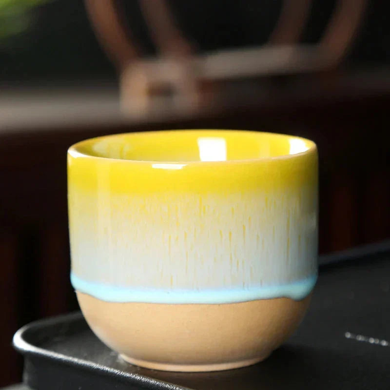 Teetasse | Farbig Keramisch Stilvoll Groß Langlebig Vielseitig-Luzern Mode