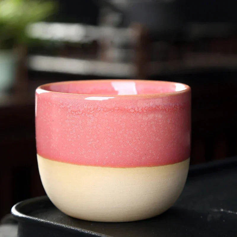 Teetasse | Farbig Keramisch Stilvoll Groß Langlebig Vielseitig-Luzern Mode