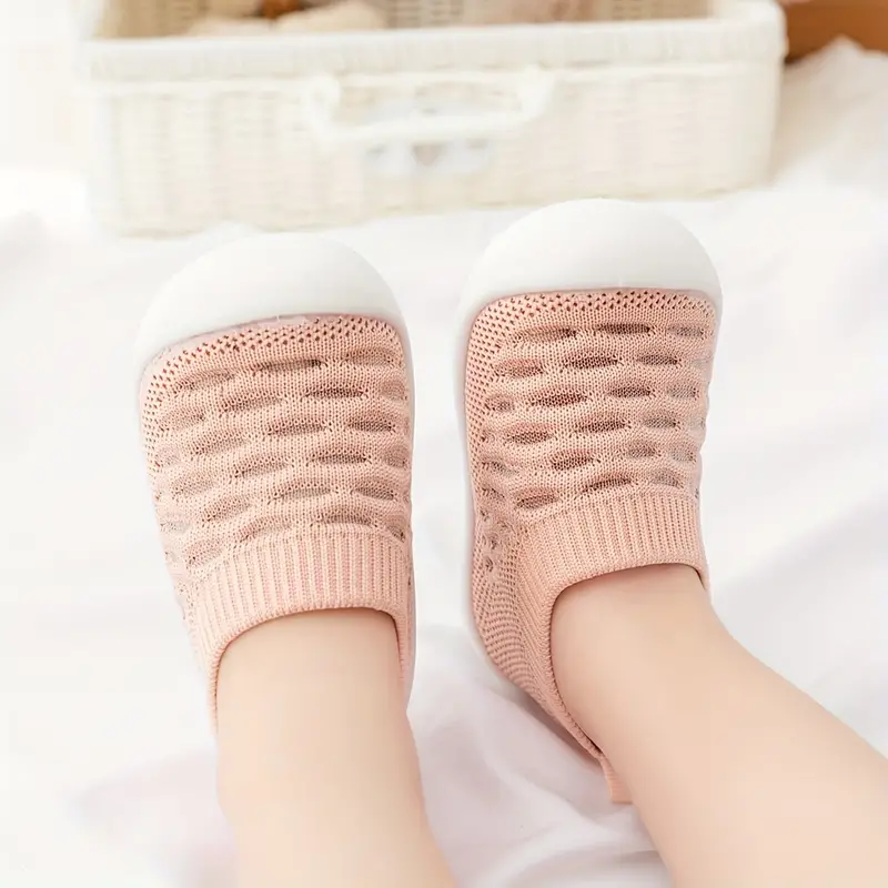 Rutschfeste Baby Hausschuhe - Atmungsaktive Strickschuhe-Luzern Mode