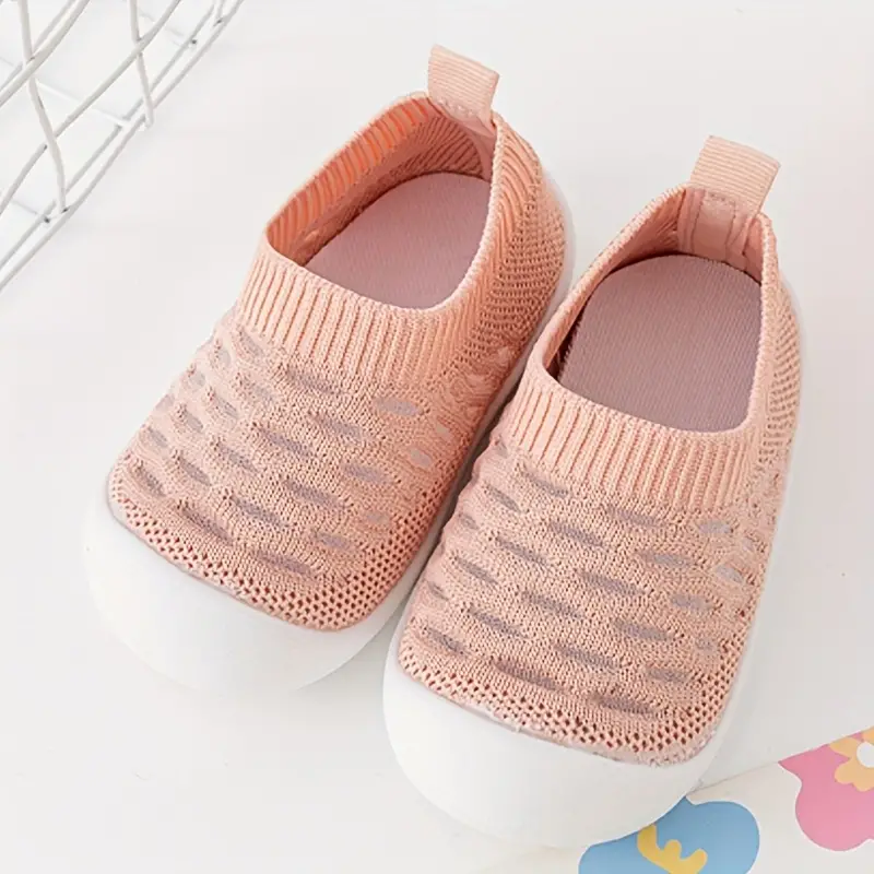 Rutschfeste Baby Hausschuhe - Atmungsaktive Strickschuhe-Luzern Mode