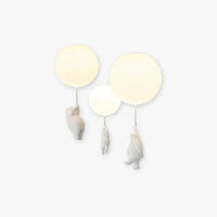 Kinderzimmer Pendelleuchte | Bär Ballon Niedlich LED Langlebig Stimmungsvolles Licht-Luzern Mode
