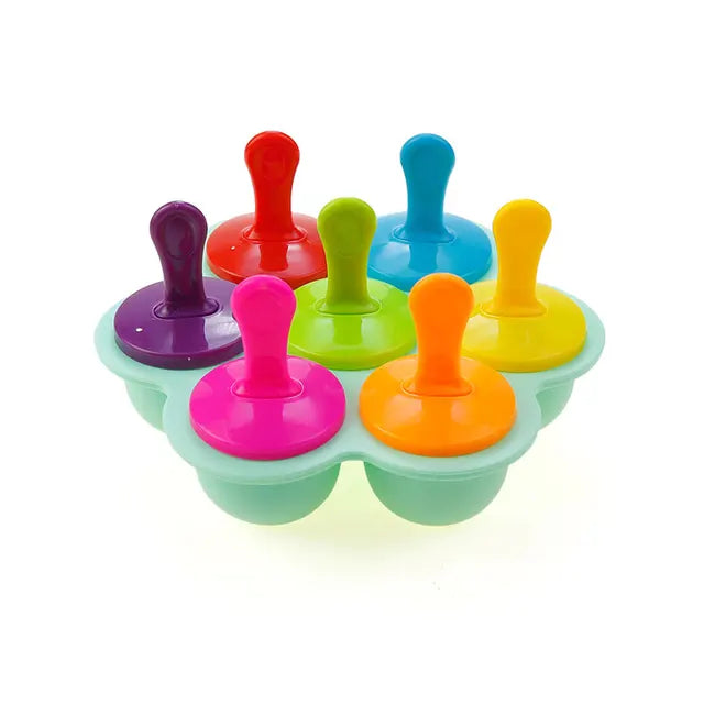 Silikon-Eisformen | Langlebig | Bunt | Vielseitig | BPA-frei-Luzern Mode