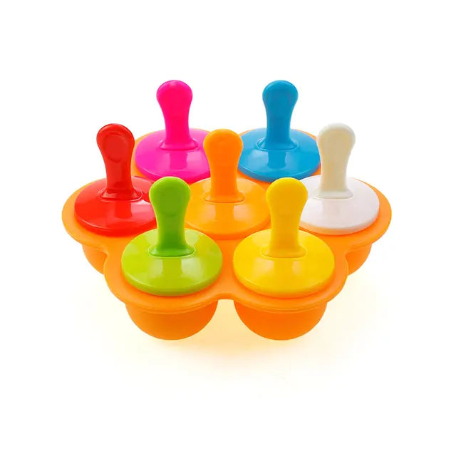 Silikon-Eisformen | Langlebig | Bunt | Vielseitig | BPA-frei-Luzern Mode