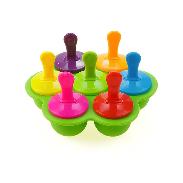 Silikon-Eisformen | Langlebig | Bunt | Vielseitig | BPA-frei-Luzern Mode