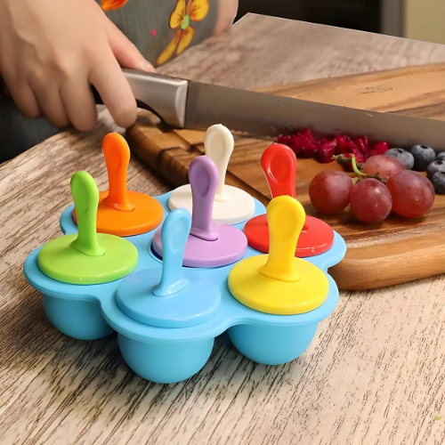 Silikon-Eisformen | Langlebig | Bunt | Vielseitig | BPA-frei-Luzern Mode