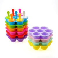 Silikon-Eisformen | Langlebig | Bunt | Vielseitig | BPA-frei-Luzern Mode