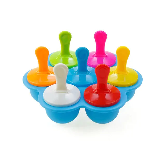 Silikon-Eisformen | Langlebig | Bunt | Vielseitig | BPA-frei-Luzern Mode