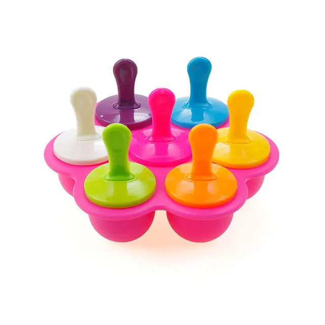Silikon-Eisformen | Langlebig | Bunt | Vielseitig | BPA-frei-Luzern Mode