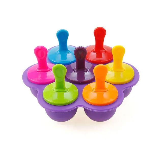 Silikon-Eisformen | Langlebig | Bunt | Vielseitig | BPA-frei-Luzern Mode