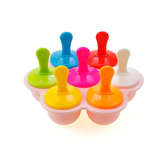Silikon-Eisformen | Langlebig | Bunt | Vielseitig | BPA-frei-Luzern Mode