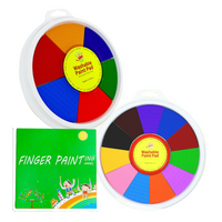 Kinder Fingerfarbenset | Abwaschbar | Kreativ | Vielseitig | Langlebig | Sicher-Luzern Mode