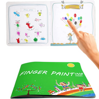 Kinder Fingerfarbenset | Abwaschbar | Kreativ | Vielseitig | Langlebig | Sicher-Luzern Mode