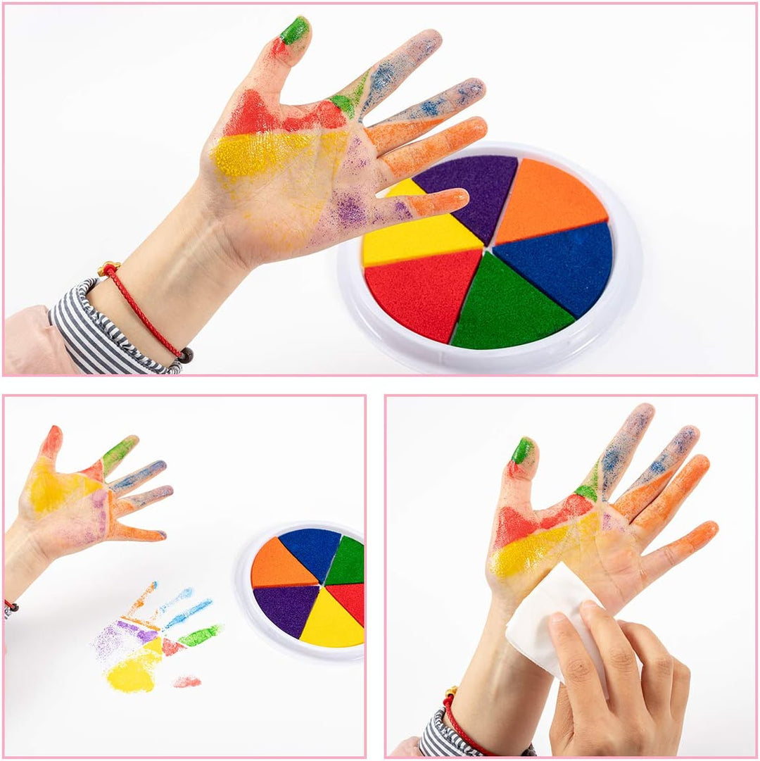 Kinder Fingerfarbenset | Abwaschbar | Kreativ | Vielseitig | Langlebig | Sicher-Luzern Mode
