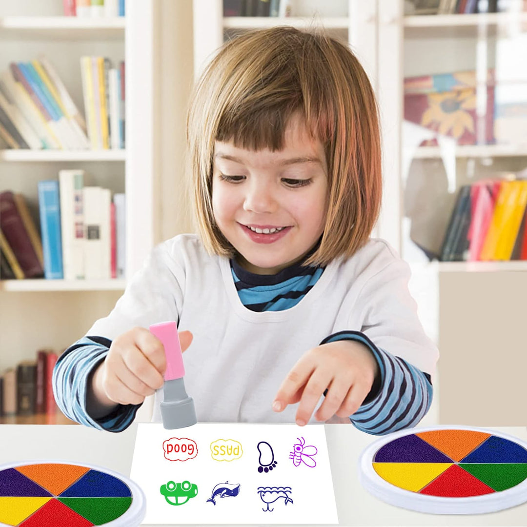 Kinder Fingerfarbenset | Abwaschbar | Kreativ | Vielseitig | Langlebig | Sicher-Luzern Mode