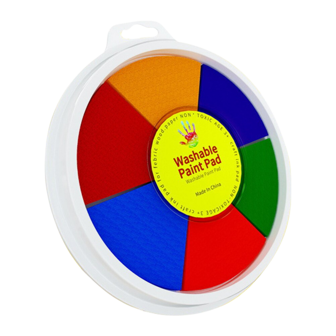 Kinder Fingerfarbenset | Abwaschbar | Kreativ | Vielseitig | Langlebig | Sicher-Set mit 6 Farben-Luzern Mode