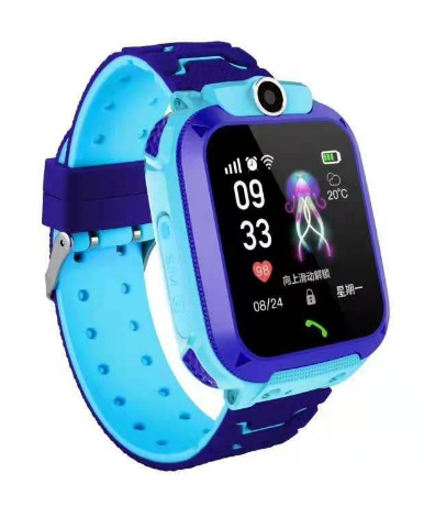 GPS-Uhr für Kinder | Echtzeit-Standort | Telefonfunktion | Smartwatch-Blau-Luzern Mode