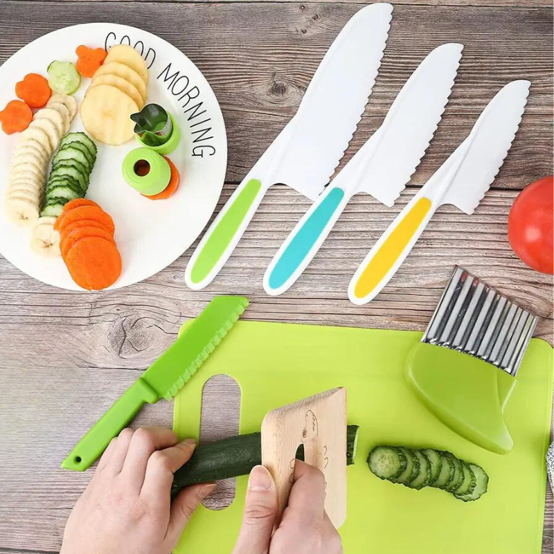 Kinder Küchenset | Lehrreich | Kreativ | Kochen | Sicher | Vielseitig | Spaß-Luzern Mode