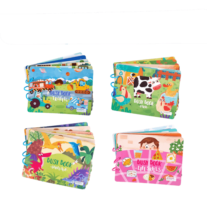 Kinder-Sinnesbuch | Spielerisch Langlebig Waschbar Weich Interaktiv-Luzern Mode