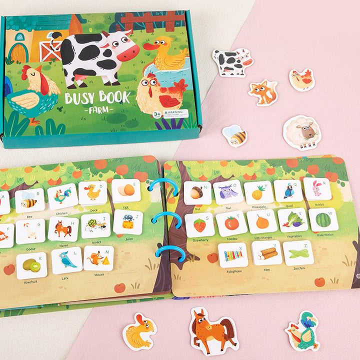 Kinder-Sinnesbuch | Spielerisch Langlebig Waschbar Weich Interaktiv-Luzern Mode