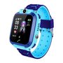 Kinder-Smartwatch | Vielseitig Notruftaste Sicher Tracking Spielen Langlebig-Blau-Luzern Mode