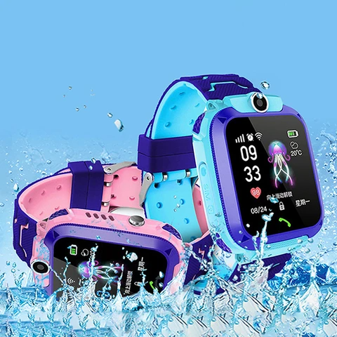 Kinder-Smartwatch | Vielseitig Notruftaste Sicher Tracking Spielen Langlebig-Luzern Mode