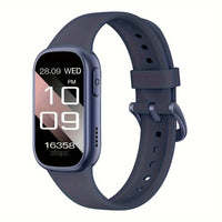 Fitness-Tracker mit Herzfrequenzmesser und Schlafanalyse-Blau-Luzern Mode